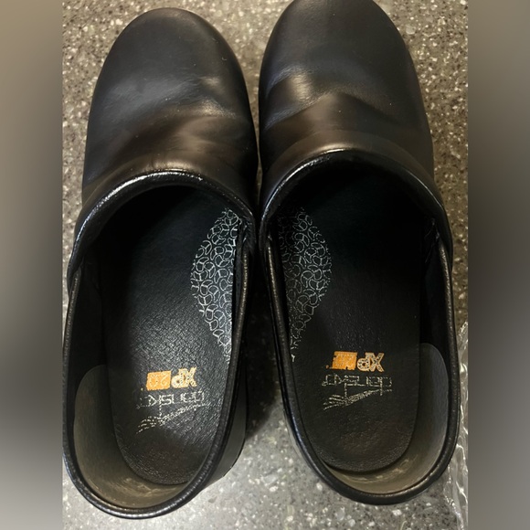 Dansko Black Leather XP 2.0 Professional Clogs Office Hospital Nurse Doctor - Picture 11 of 11